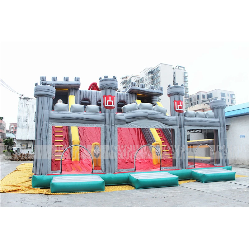 Popular Inflatable Castle Children Outdoor Playground with Big Slide