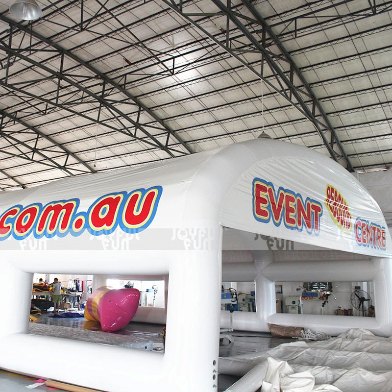 Wholesale Low Price High Quality 12x10x4.3m White Inflatable Tent