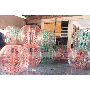Trending hot products soccer bubble Inflatable Body body bumper ball