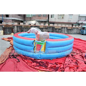High quality Adults inflatable horse rodeo rides machine outdoor playground kids amusement park inflatable bull rodeo machine