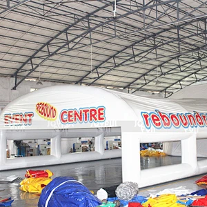 Wholesale Low Price High Quality 12x10x4.3m White Inflatable Tent