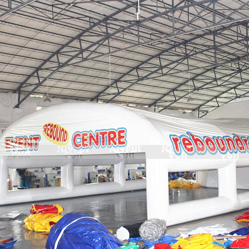 Wholesale Low Price High Quality 12x10x4.3m White Inflatable Tent