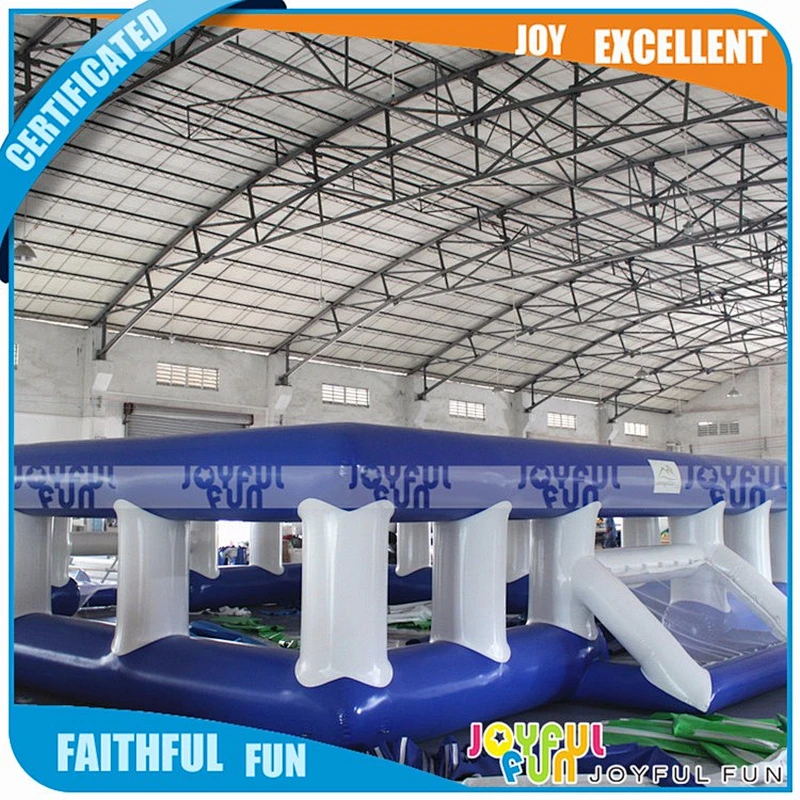 Big Size inflatable Water Soap Soccer Field for Sales