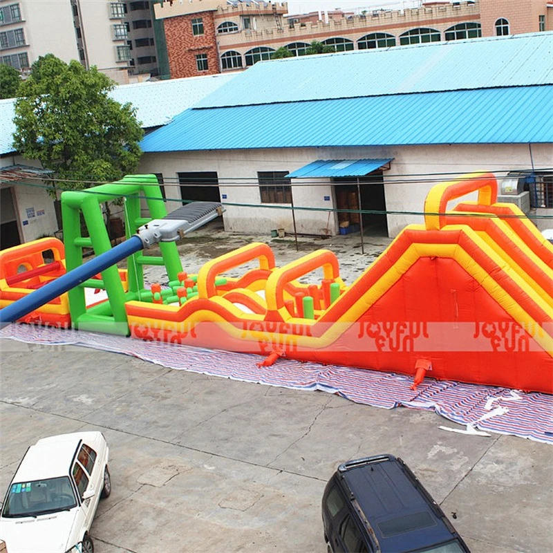 Top Rated Inflatable Floating Obstacle Giant Inflatable Water Obstacle Course Slide for Sale