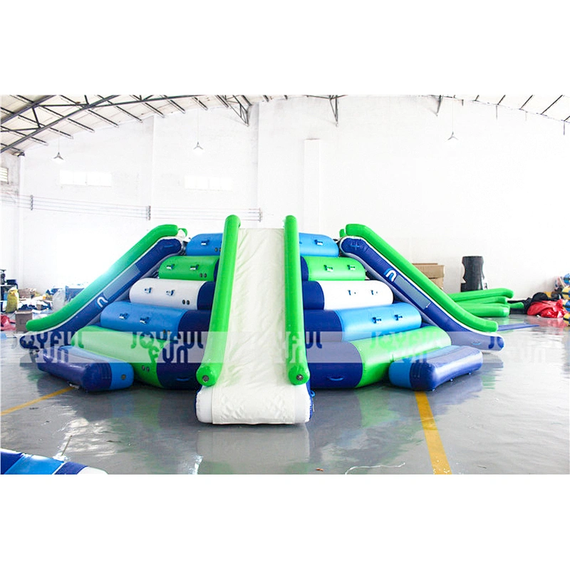 PVC durable material commercial Inflatable Floating Water Island water play equipment for sale