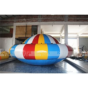 Factory Price Customized Disco Boat Towable Outdoor Large Inflatable Boat for Adult
