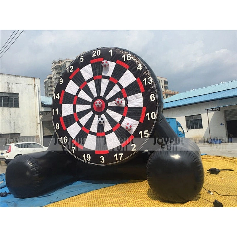 2021 Commercial customize adults and kids inflatable interesting game  inflatable football soccer dart