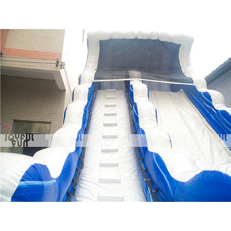 Custom inflatable water slide slide sipper with small water pool for sale