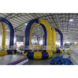 Commercial Hot Selling Bungee Trampoline Customized Inflatable Bungee Jumping Trampoline for Adult