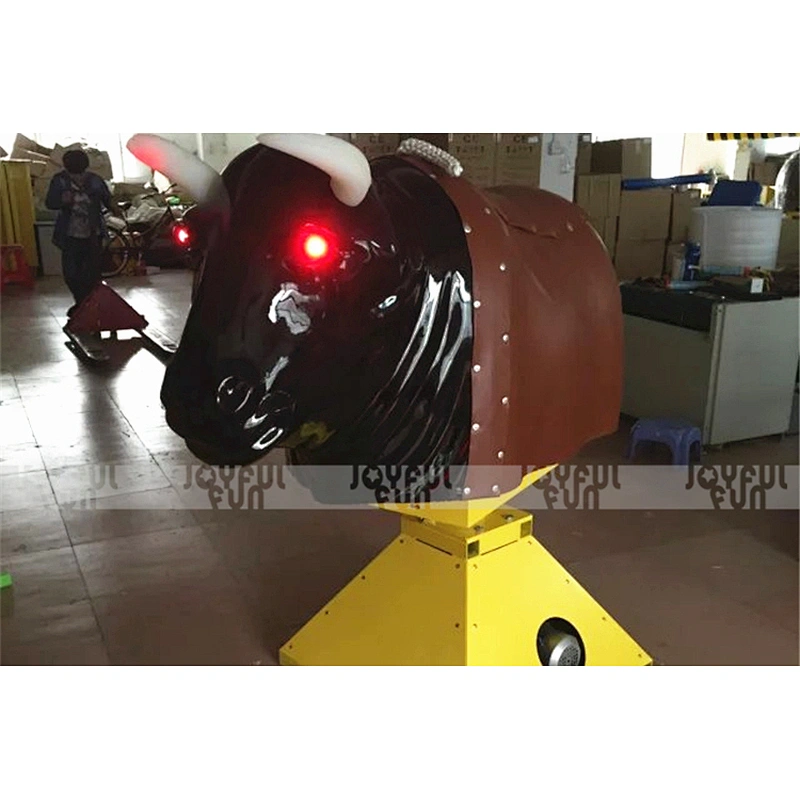 Wholesale exciting electric bull eyes for game ride, inflatable mechanical bull rodeo for sale