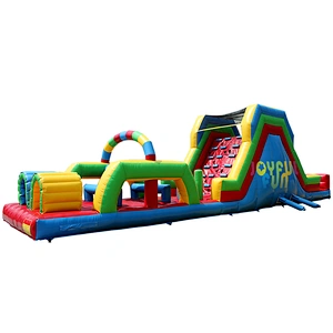 High Quality Inflatable Obstacle Outdoor Large Inflatable Obstacle Course Adult for Sale