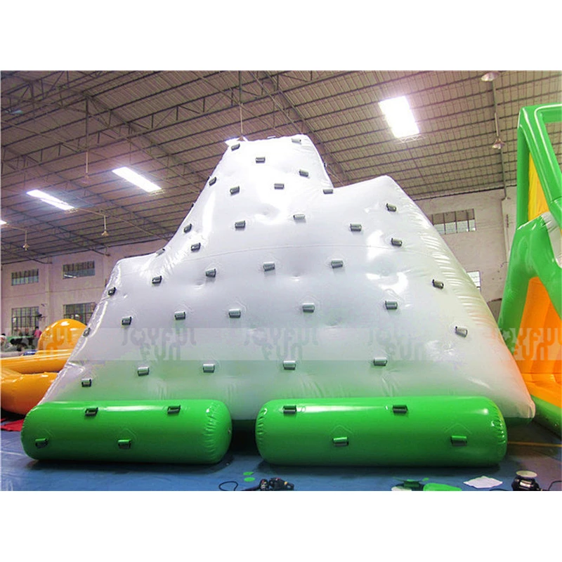 Professional factory inflatable water iceberg floating slide entertainment equipment inflatable game for sale