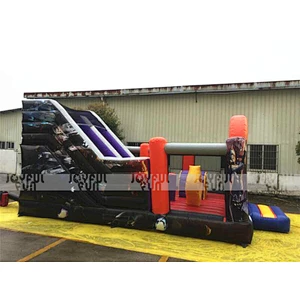 Good Quality Cartoon Theme Inflatable Playground Castle Playground Toy for Kids