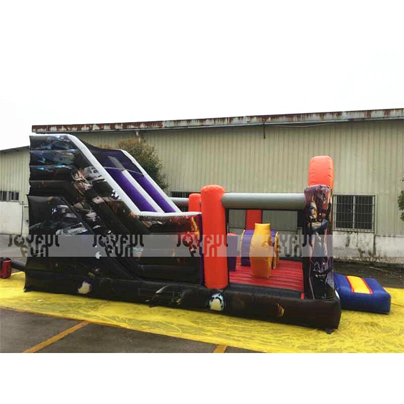 Good Quality Cartoon Theme Inflatable Playground Castle Playground Toy for Kids