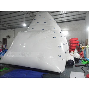 High quality inflatable iceberg water games inflatable floating iceberg water park equipment park for event