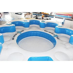 Factory Direct Prices Water Floating Island Water Chair Cheap Inflatable Water Park Equipment for Sale