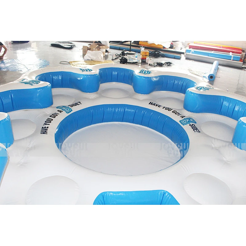 Factory Direct Prices Water Floating Island Water Chair Cheap Inflatable Water Park Equipment for Sale