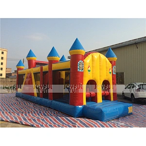 Top grade quality inflatable obstacle course race inflatable jumping game inflatable toy for sale