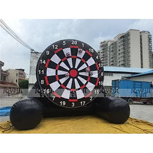 2021 Commercial customize adults and kids inflatable interesting game  inflatable football soccer dart