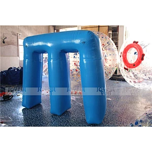 Popular design inflatable paintball field obstacle