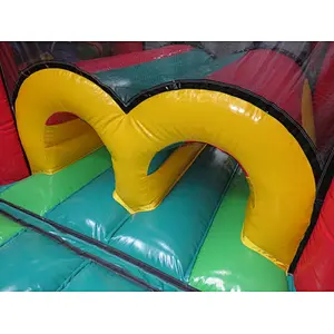 Customizable color inflatable obstacle course for sale