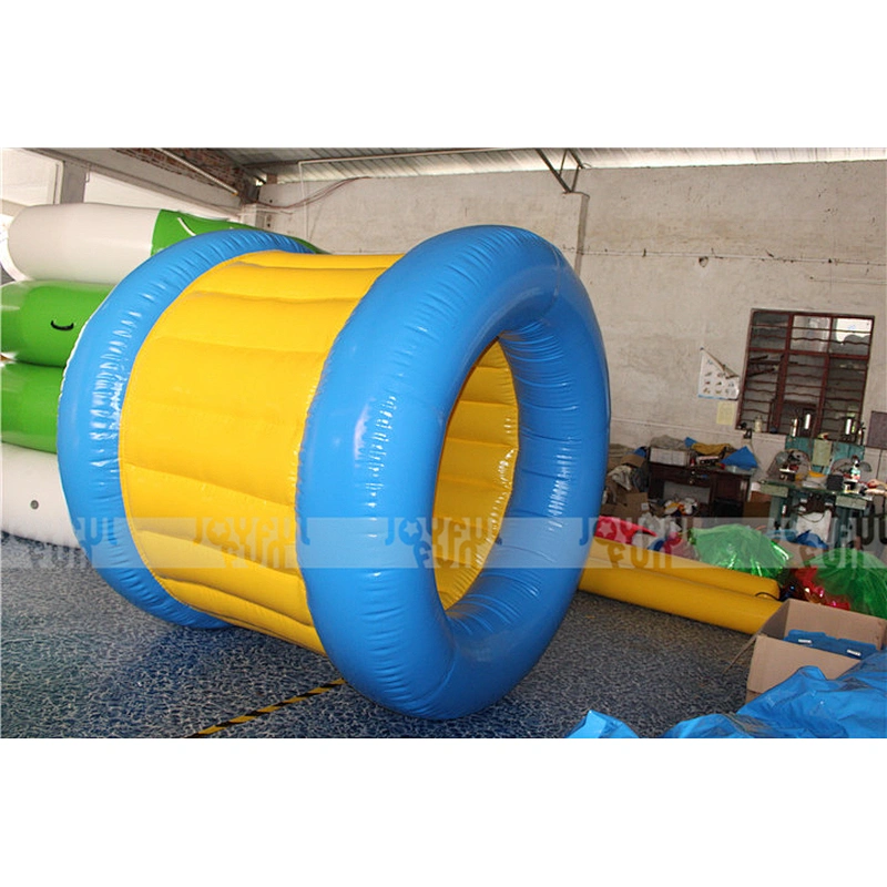 Factory cheap price inflatable roller wheel inflatable funny game for kids and adults water toy