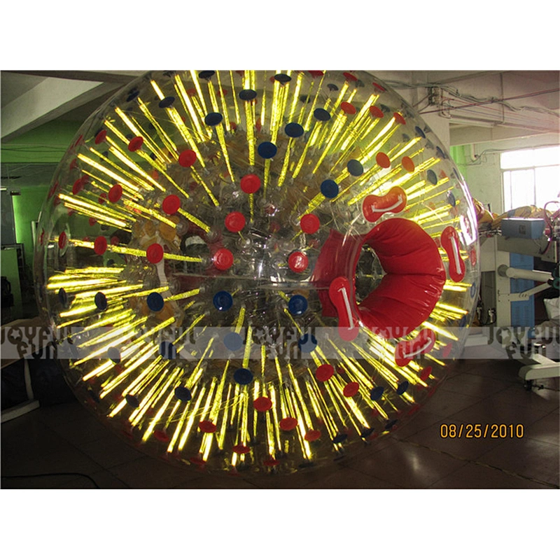 Cheap Inflatable Colored Night Light Zorb Ball for sale