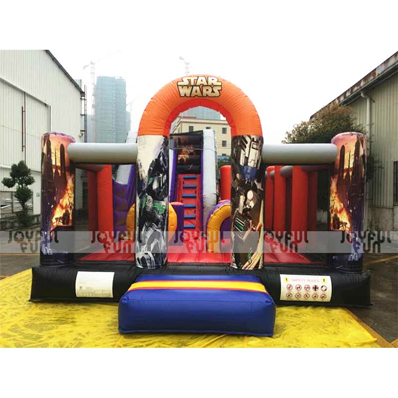 Good Quality Cartoon Theme Inflatable Playground Castle Playground Toy for Kids
