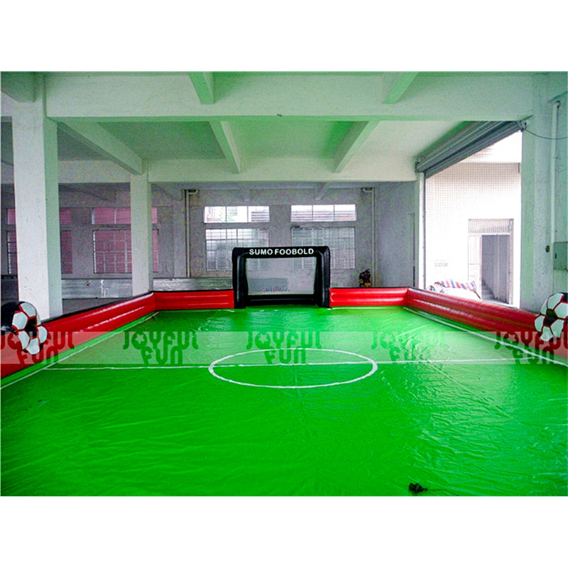 Factory indoor inflatable football field for sale, customized used inflatable sport equipment for baby