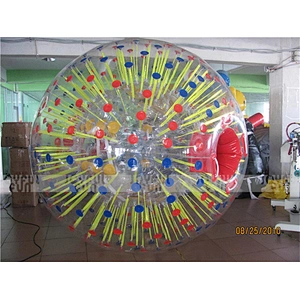 Cheap Inflatable Colored Night Light Zorb Ball for sale