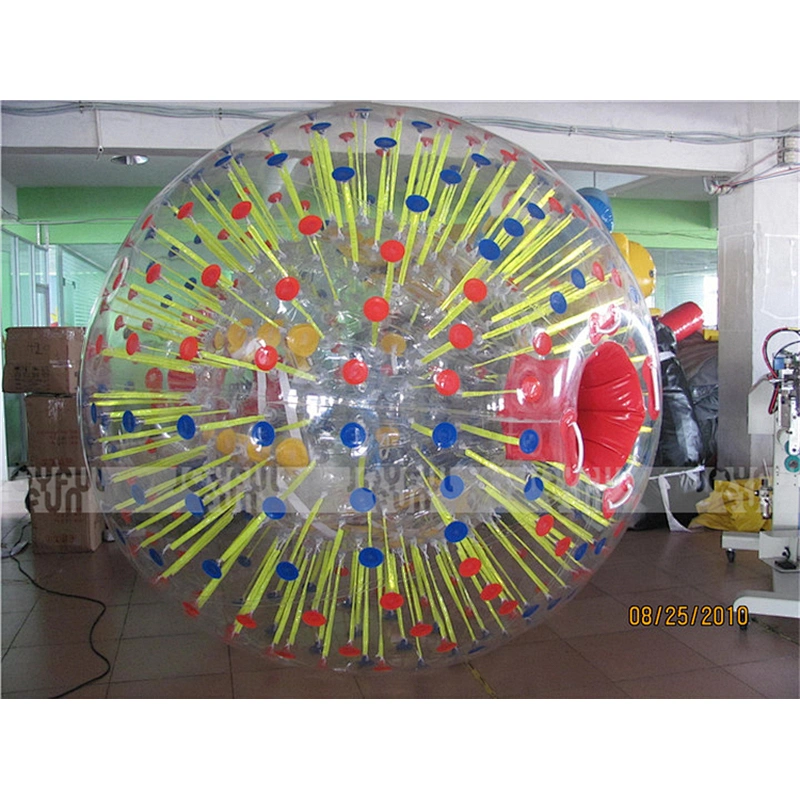 Cheap Inflatable Colored Night Light Zorb Ball for sale