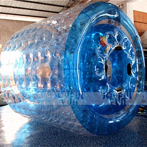 0.8 or 1.0 mm Plastic PVC inflatable bubble ball outdoor beach sport funny game ball 3 m ball for adults