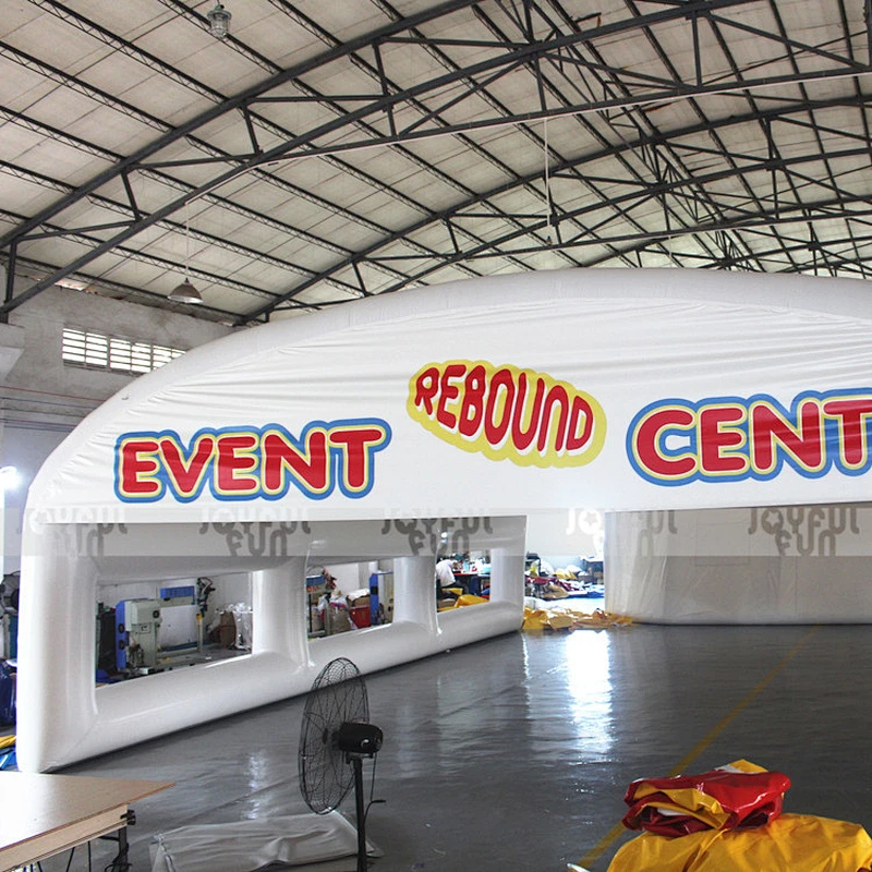 Wholesale Low Price High Quality 12x10x4.3m White Inflatable Tent