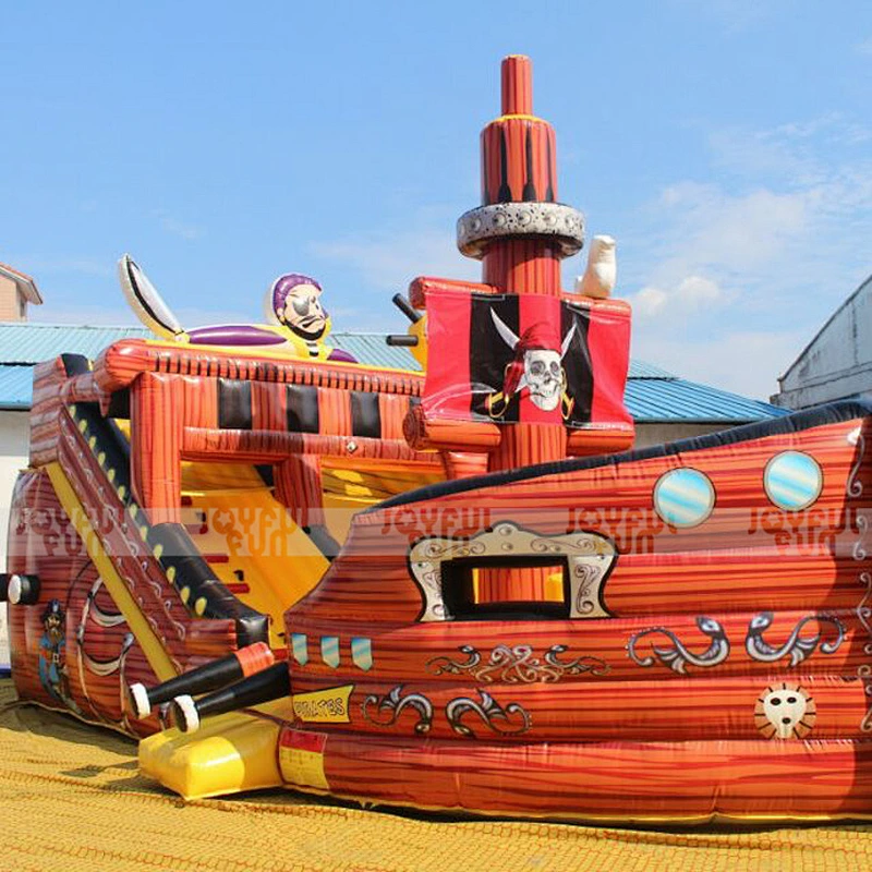 Outdoor or Indoor Inflatable pirate ship playground for sale