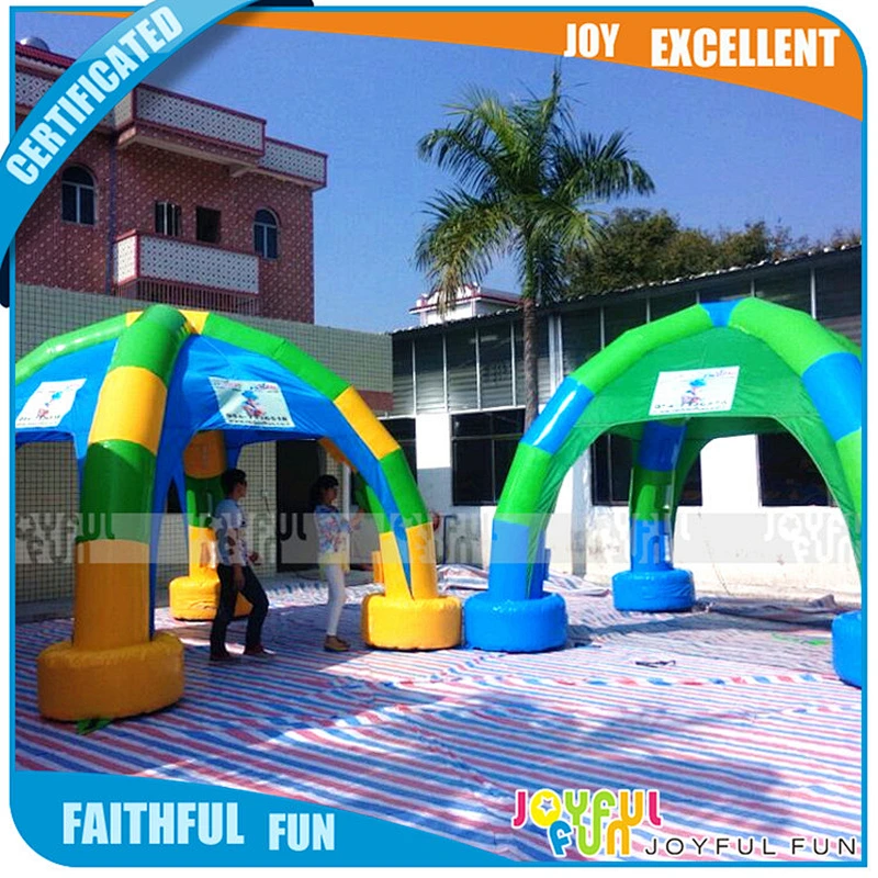 Hot Selling inflatable spider tent round top tent for outdoor advertising inflatable tent amusement park for events
