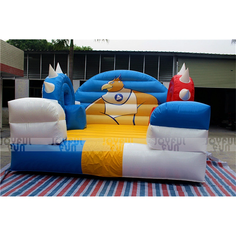 Custom Print Creative Inflatable Mr Piao theme sport bouncer Inflatable multi game jumper table for kids
