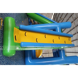 Used Commercial Inflatable Water Island Outdoor Floating Inflatable Water Island for Sale
