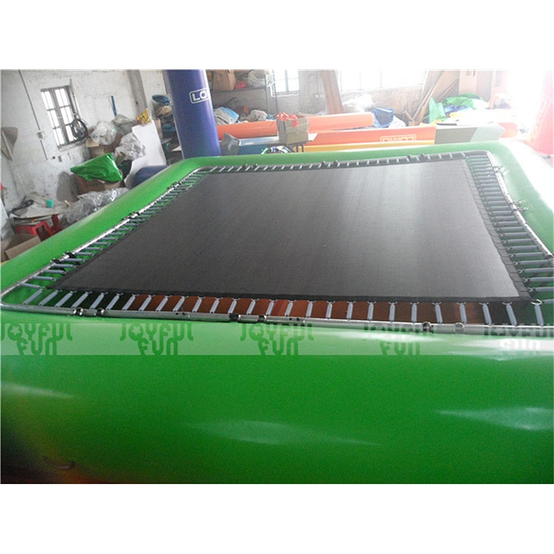 Best quality cheap price large square design inflatable trampoline inflatable game for sale