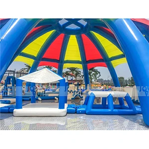 Joyful Fun Customized Water Park Popular Multi function Outdoor Large Inflatable Water Park for Sale