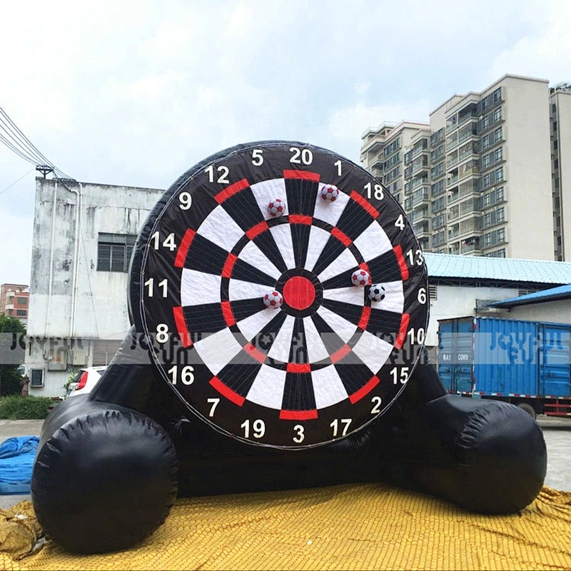 2021 Commercial customize adults and kids inflatable interesting game  inflatable football soccer dart