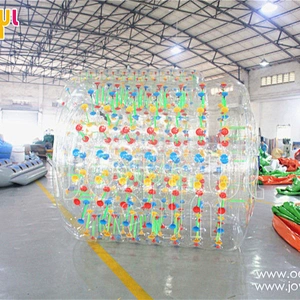 2019 hot sale high quality LED inflatable water walking roller for sale