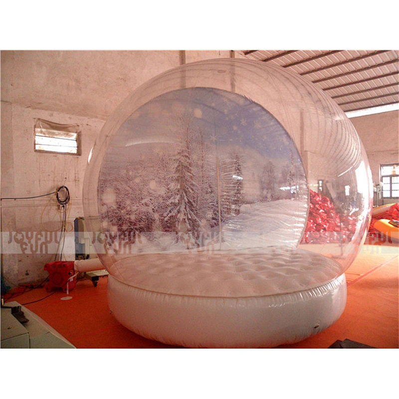 Customized Events and Wedding Decoration Giant Human Size Inflatable Christmas Snow Globe
