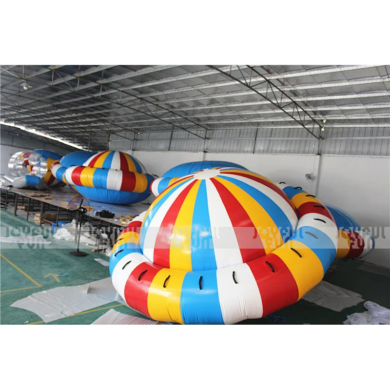 Factory Price Customized Disco Boat Towable Outdoor Large Inflatable Boat for Adult