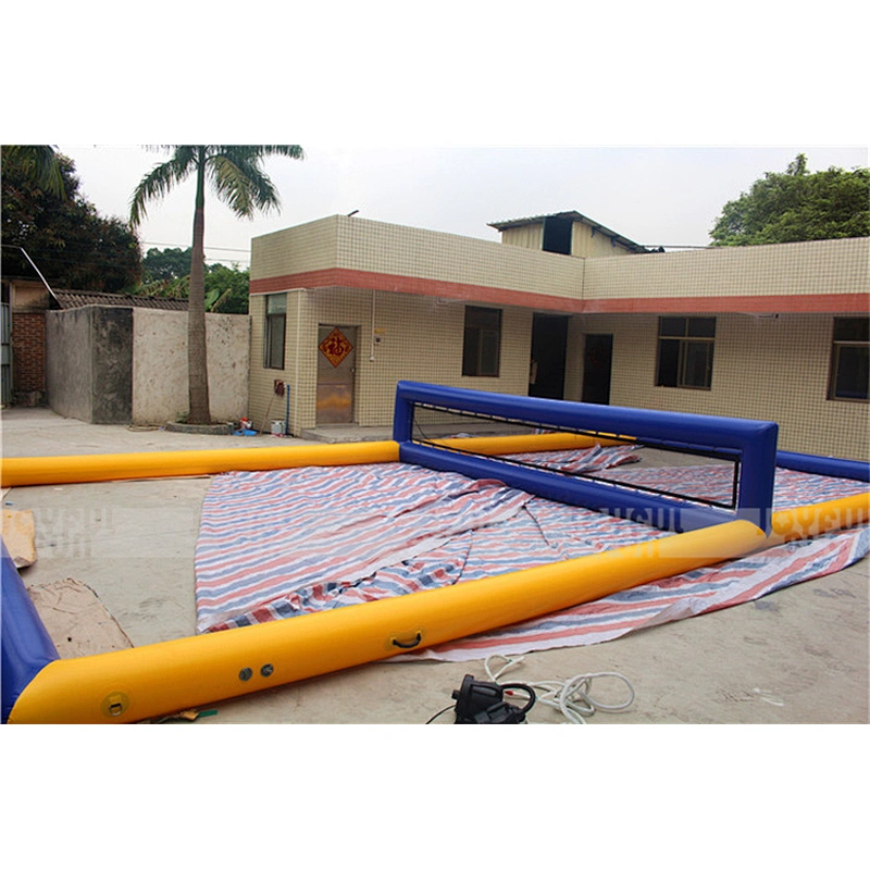 High Quality Water Park Game Floating Inflatable Water Volleyball Court for Adult