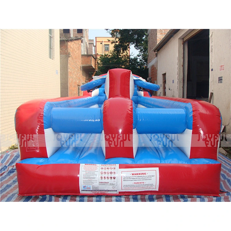 Inflatable Sport Game Inflatable Bungee Run Equipment with Shooting Basket