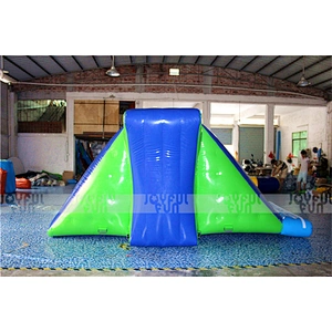 Hot selling top quality outdoor inflatable water iceberg slide entertainment equipment