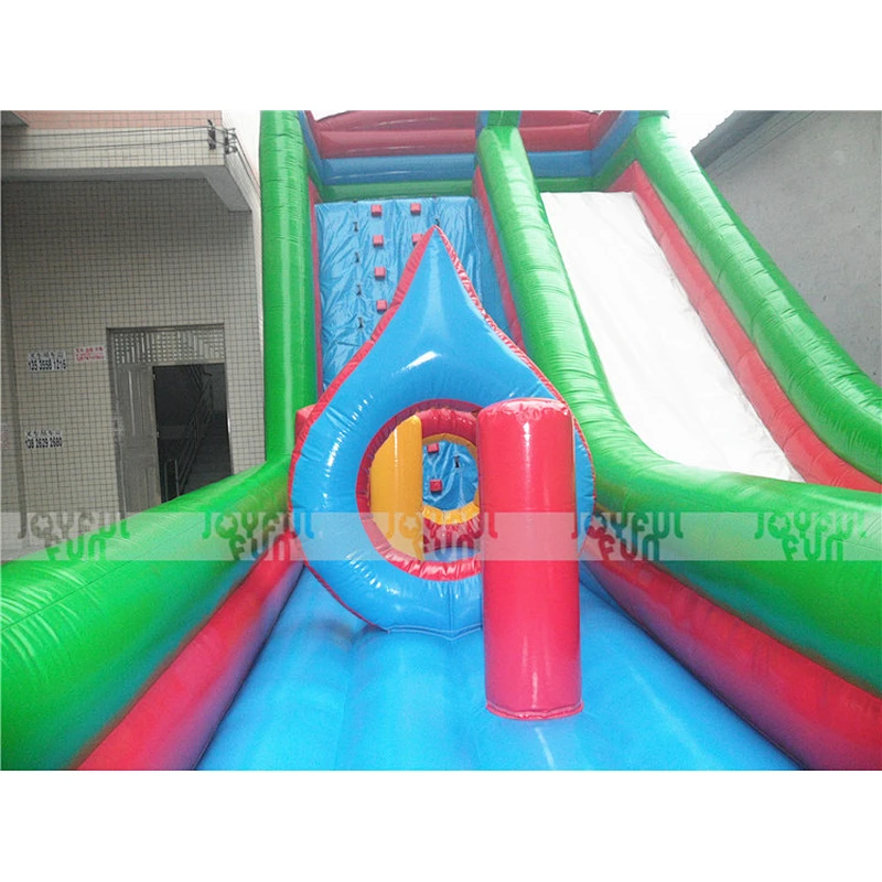 2017 amusement top quality gym equipment outdoor toys giant inflatable slides for sale