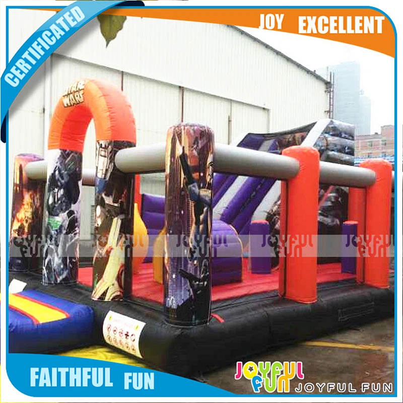 Good Quality Cartoon Theme Inflatable Playground Castle Playground Toy for Kids