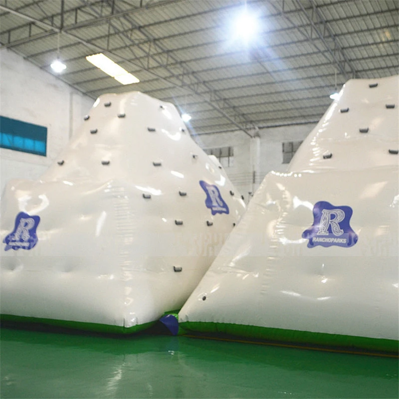 High Quality Floating Water Game Outdoor Large Inflatable Iceberg in Water Play Equipment