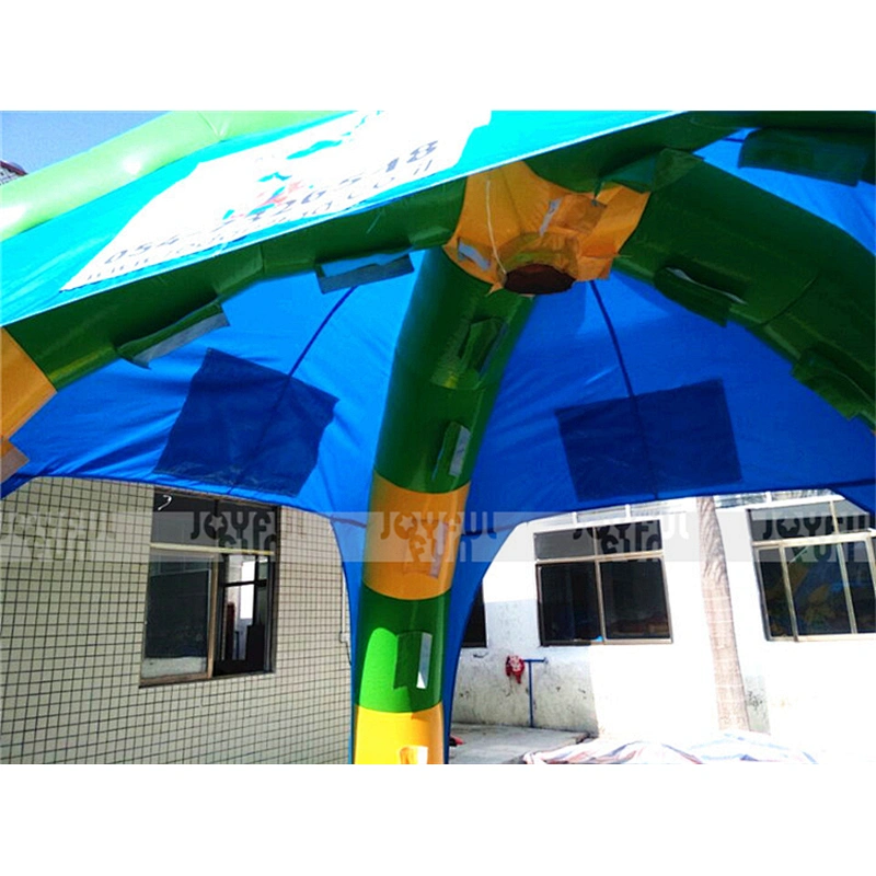 Hot Selling inflatable spider tent round top tent for outdoor advertising inflatable tent amusement park for events